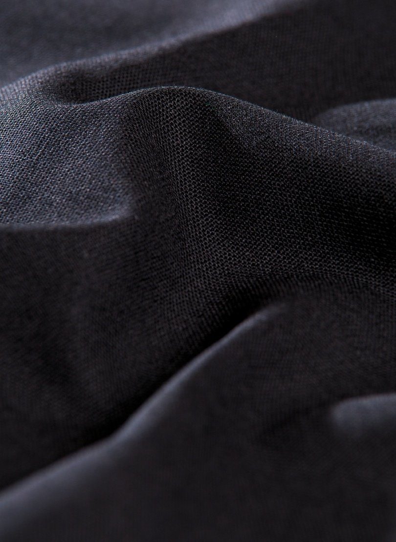 Baumwolle aus Trigema schwarz TRIGEMA 100% Jerseyhose Freizeithose