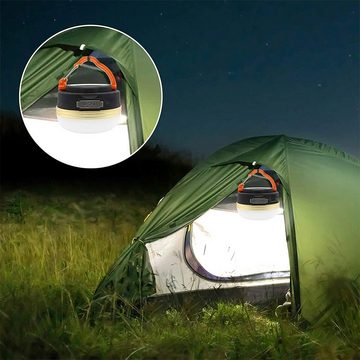 Gontence Umzugslaterne 2 Pack Campinglichter LED USB Wiederaufladba Lichter 3 Modi Power Bank, Zeltlichter für Outdoor Camping Wandern Notfall