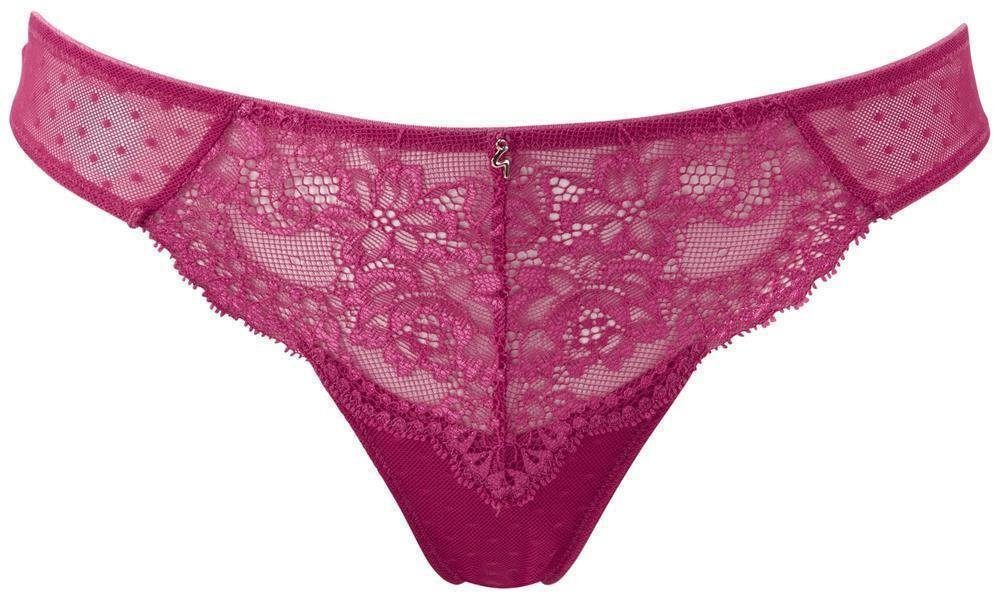 String Everyday Lacey String Hot Pink