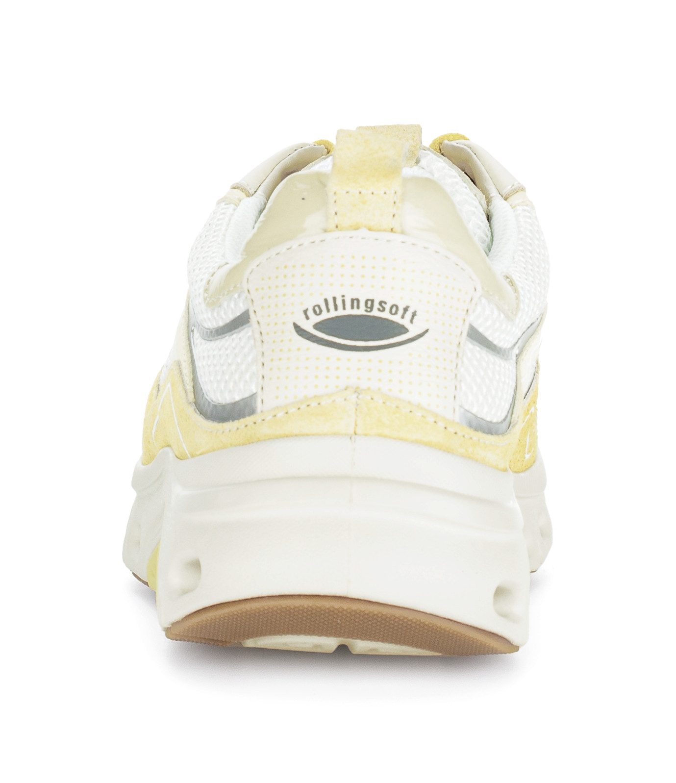 rollingsoft Keilsneaker, Freizeitschuh, Halbschuh, Schnürschuh mit weichem Schaftrand