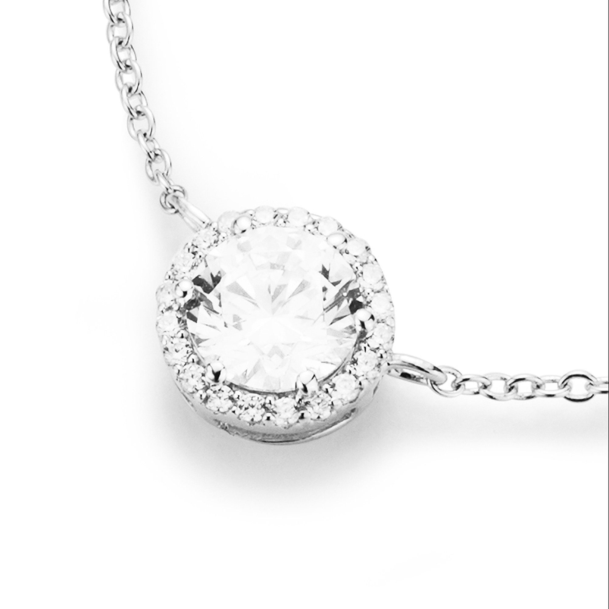 Smart Jewel Collier Traumhaft mit Zirkoniastein, günstig online kaufen
