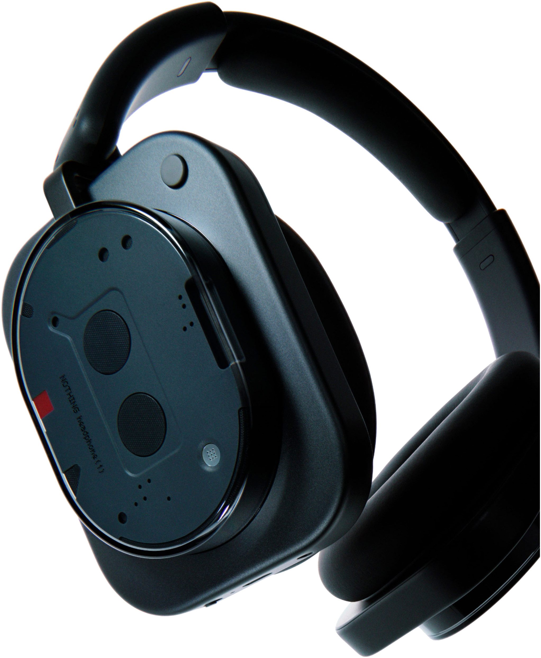 NOTHING Headphone (1) Over-Ear-Kopfhörer (Active Noise Cancelling (ANC), Hi-Res, On-Ear-Erkennung, Transparenzmodus, Bluetooth)