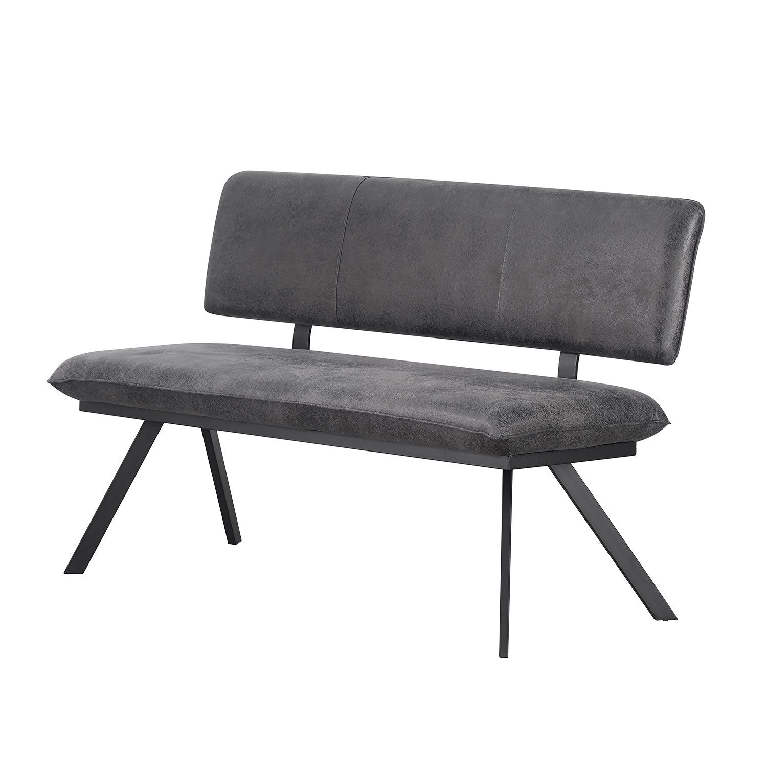 B&D home Essbank JUNA (1-St), gepolstert, mit Rückenlehne