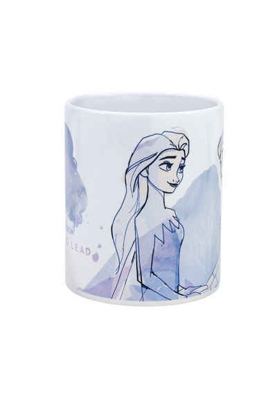 Disney Frozen Tasse Die Eiskönigin Elsa Kinder-Becher Tasse, aus Keramik im Geschenkkarton