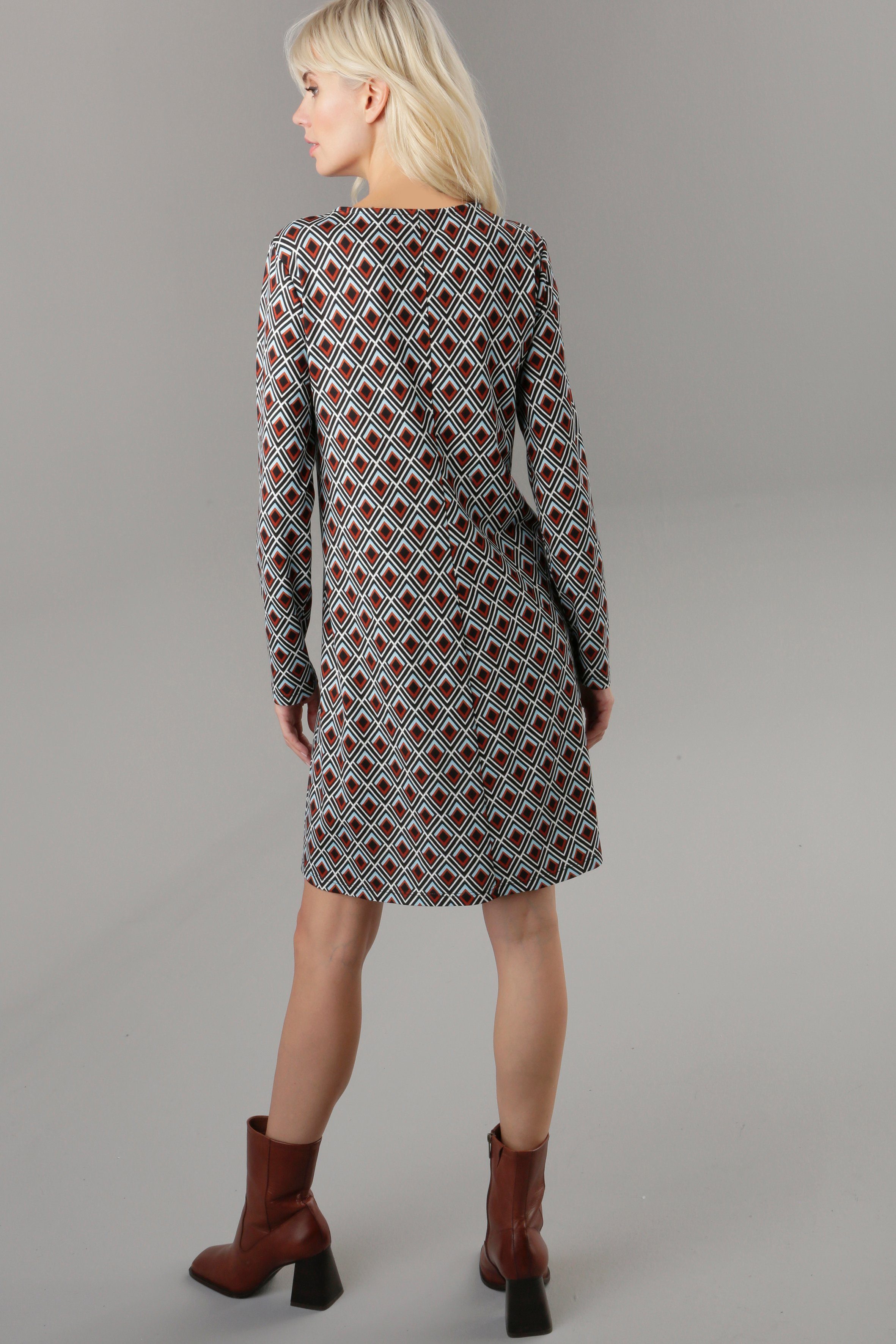 Aniston SELECTED Jerseykleid in leichter A-Linien-Form – Bild 2 von 5