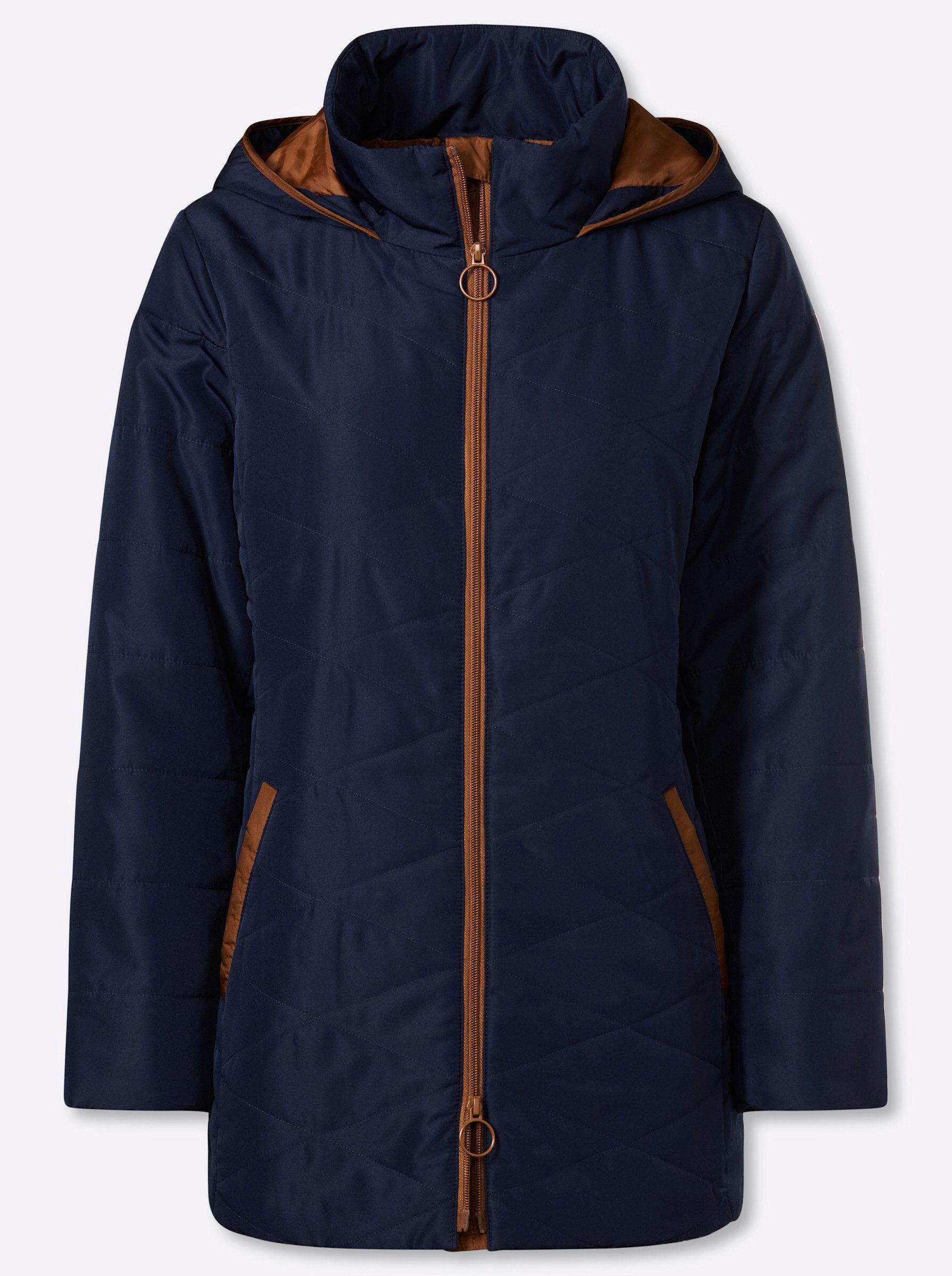 Sieh an! Shirtjacke Steppjacke