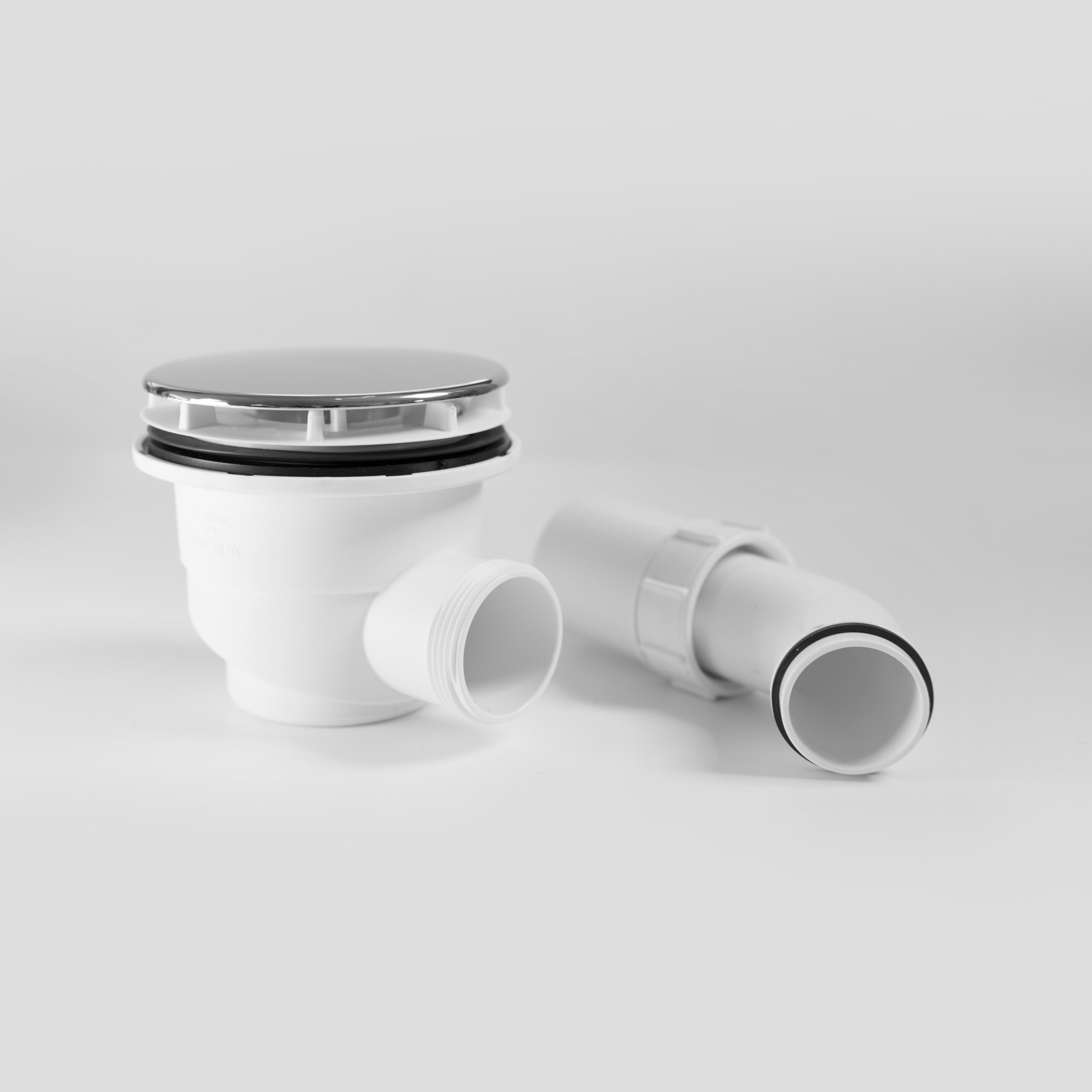McAlpine Duschablauf, Abdeckung ABS-Chrom