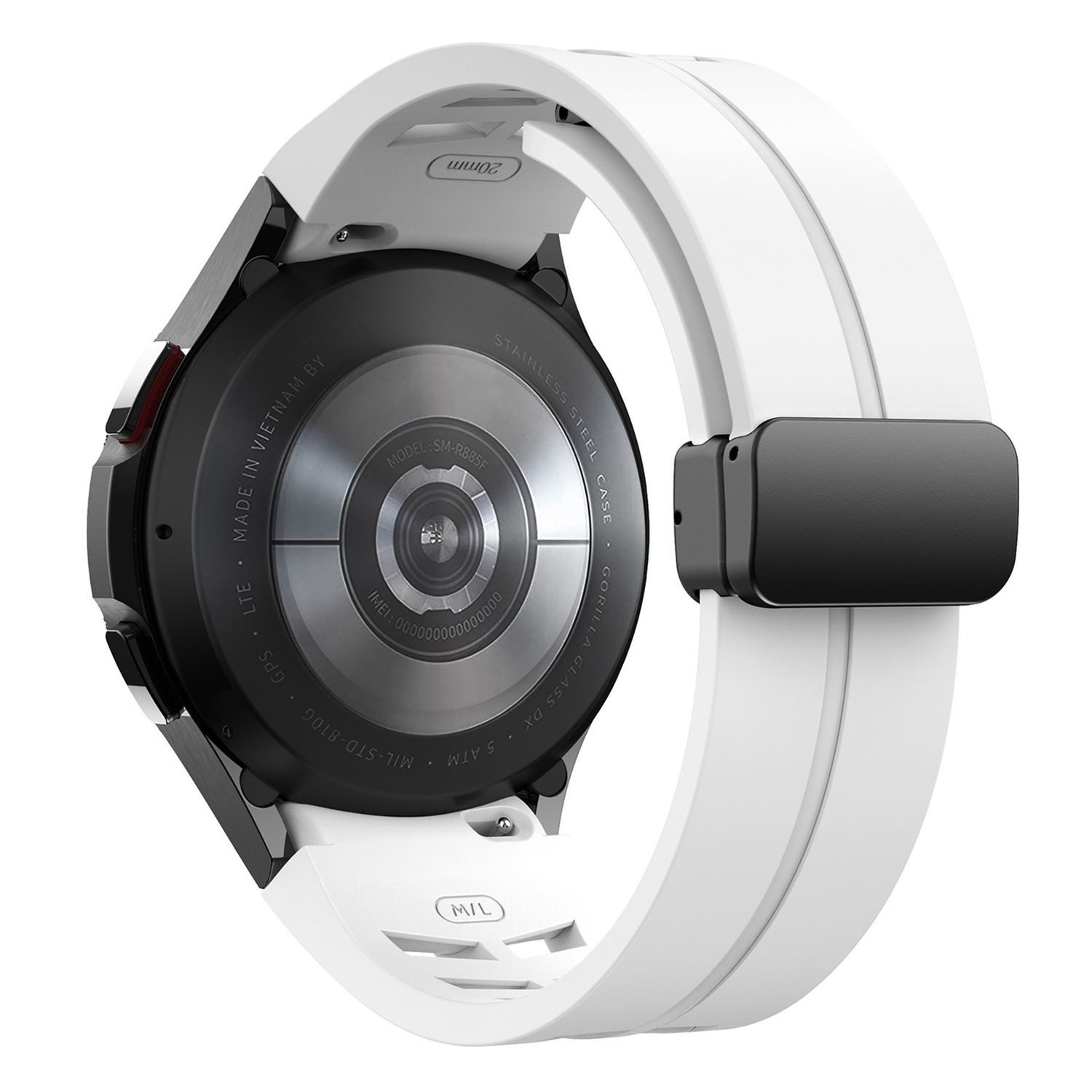 Wigento Smartwatch-Armband Für Samsung Galaxy Watch FE / 6 / 5 / 4 40mm Des günstig online kaufen