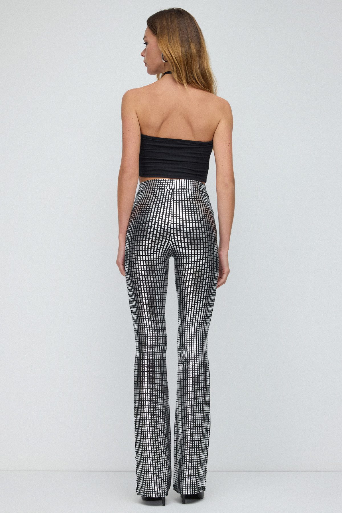 No Matter What Schlaghose Fashion mit Folienprint günstig online kaufen