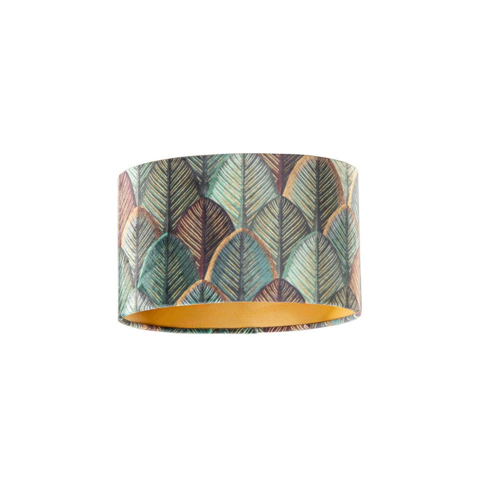 Qazqa Lampenschirm Cilinder velours