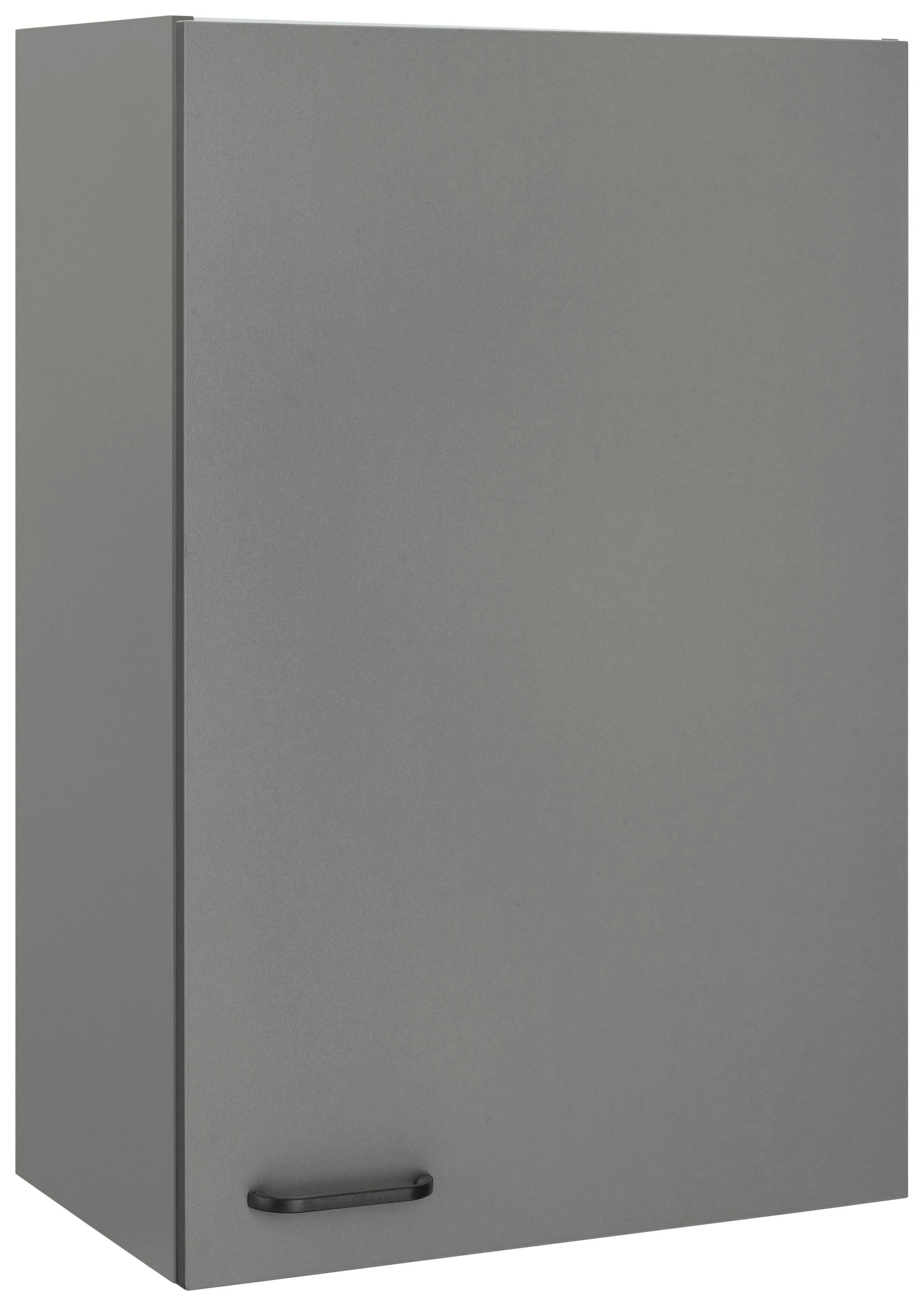 OPTIFIT Hängeschrank Elga mit Soft-Close-Funktion und Metallgriff, Breite 60 cm basaltgrau/basaltgrau | basaltgrau