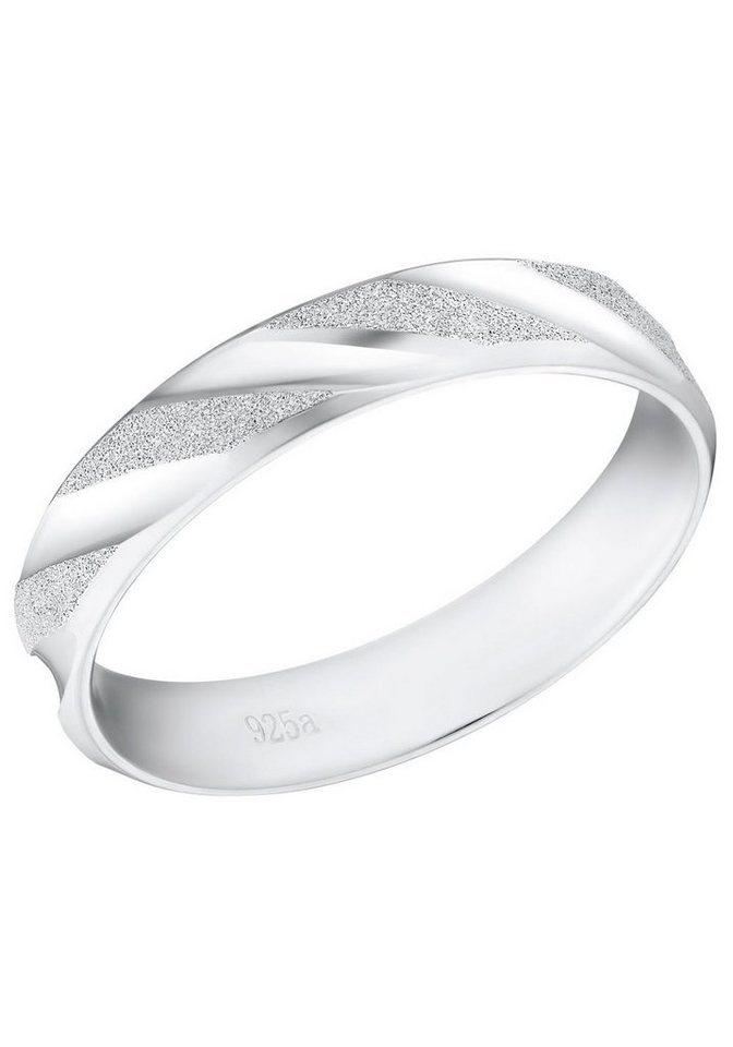 Amor Fingerring Twisted Elegant (1-tlg), Aus Silber 925 (Sterlingsilber)