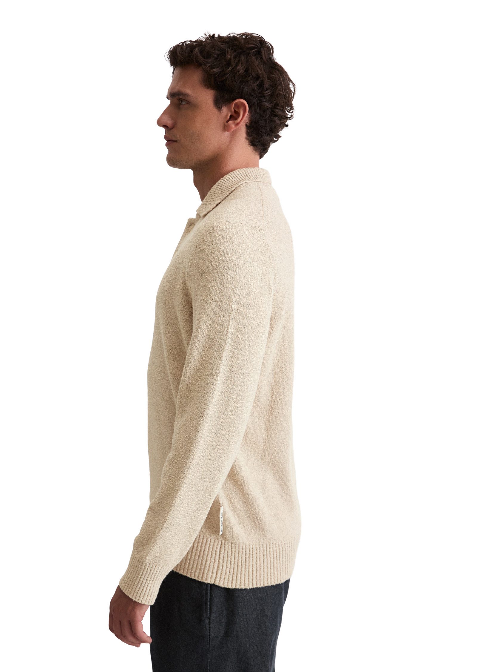 Marc O'Polo Strickpullover aus Bio-Baumwoll-Bouclé