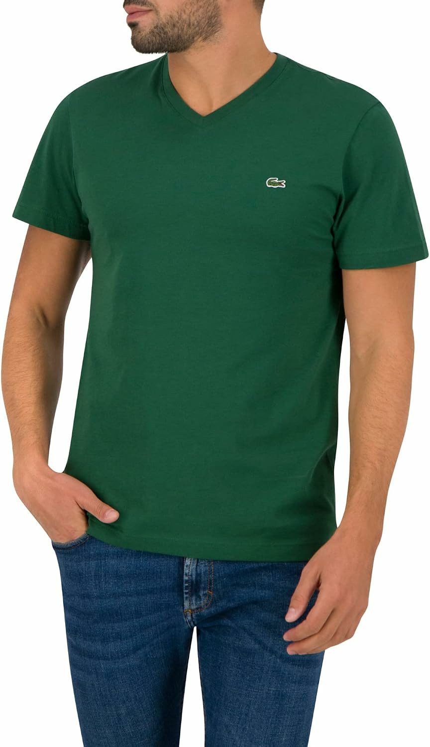 Lacoste T-Shirt Rundhals T-Shirt für Herren (1-tlg., keine Angabe)