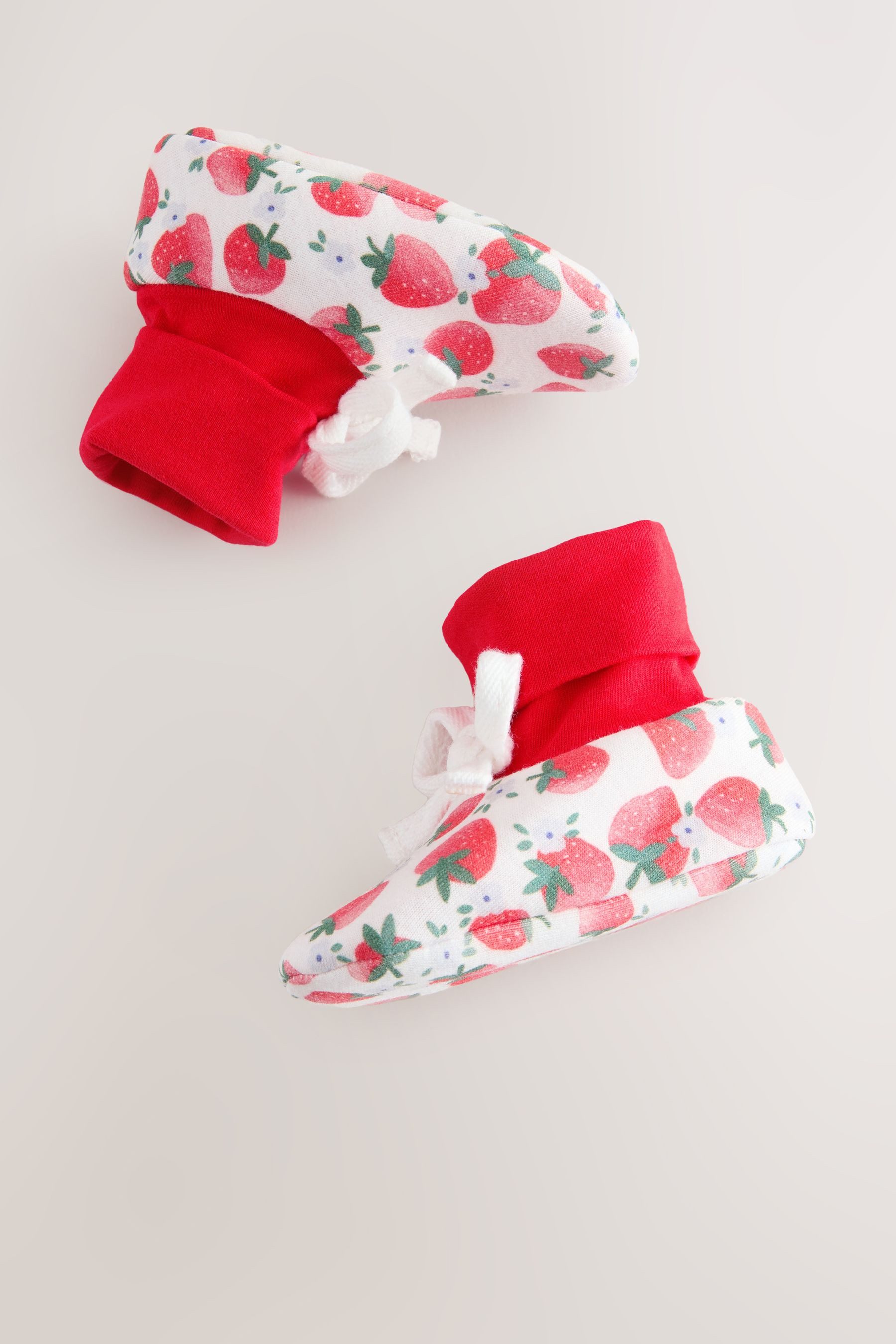Next Baby Schnürstiefel mit floralem Print Hausschuh (1-tlg)