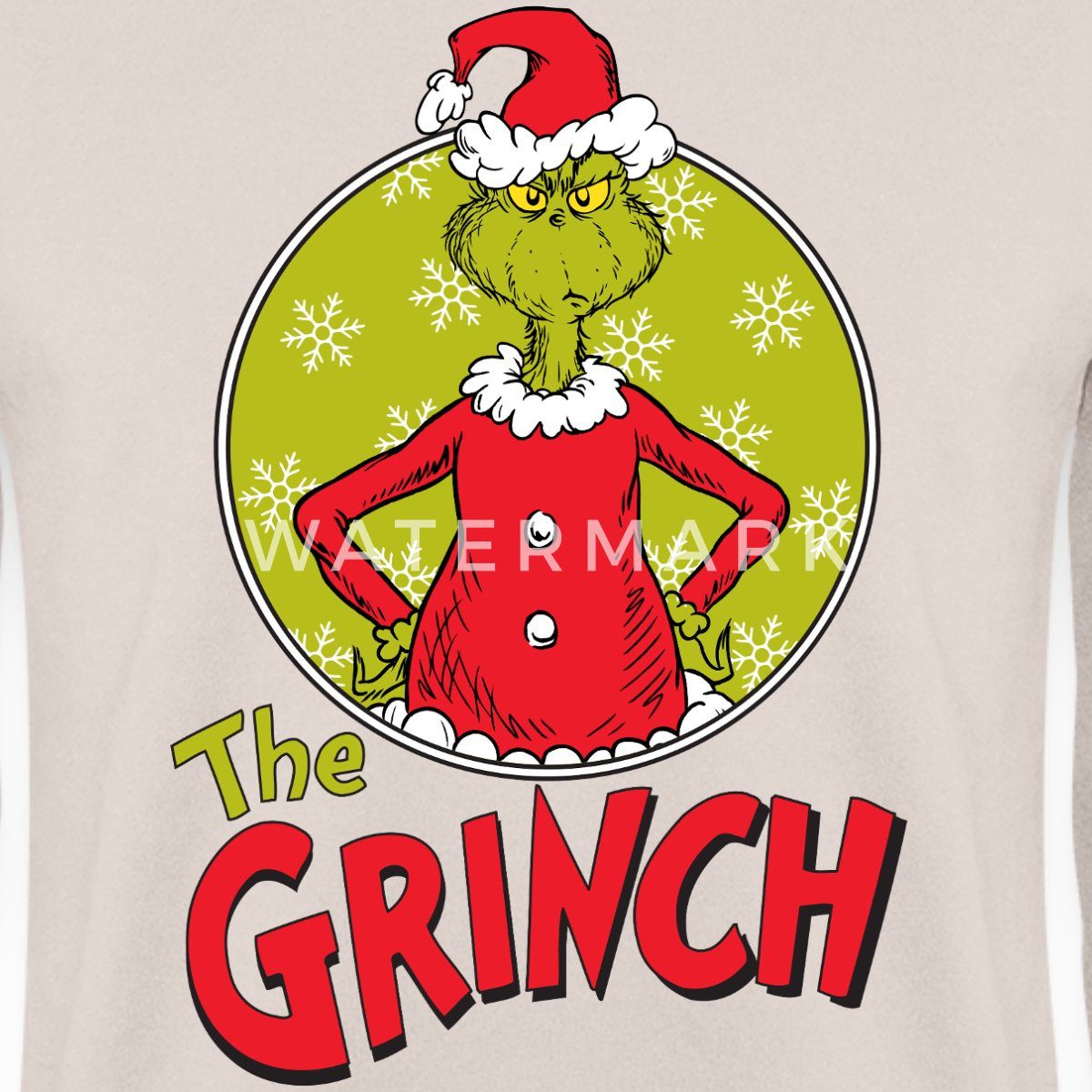 Spreadshirt Sweatshirt Der Grinch Logo The Grinch Unisex Pullover (1-tlg)
