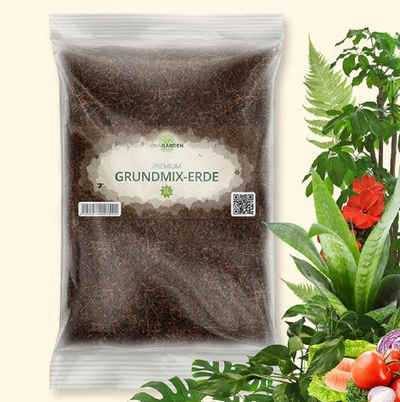 OraGarden Blumenerde Premium Grundmix-Erde - mit Wurmhumus, klimafreundlich, torffrei