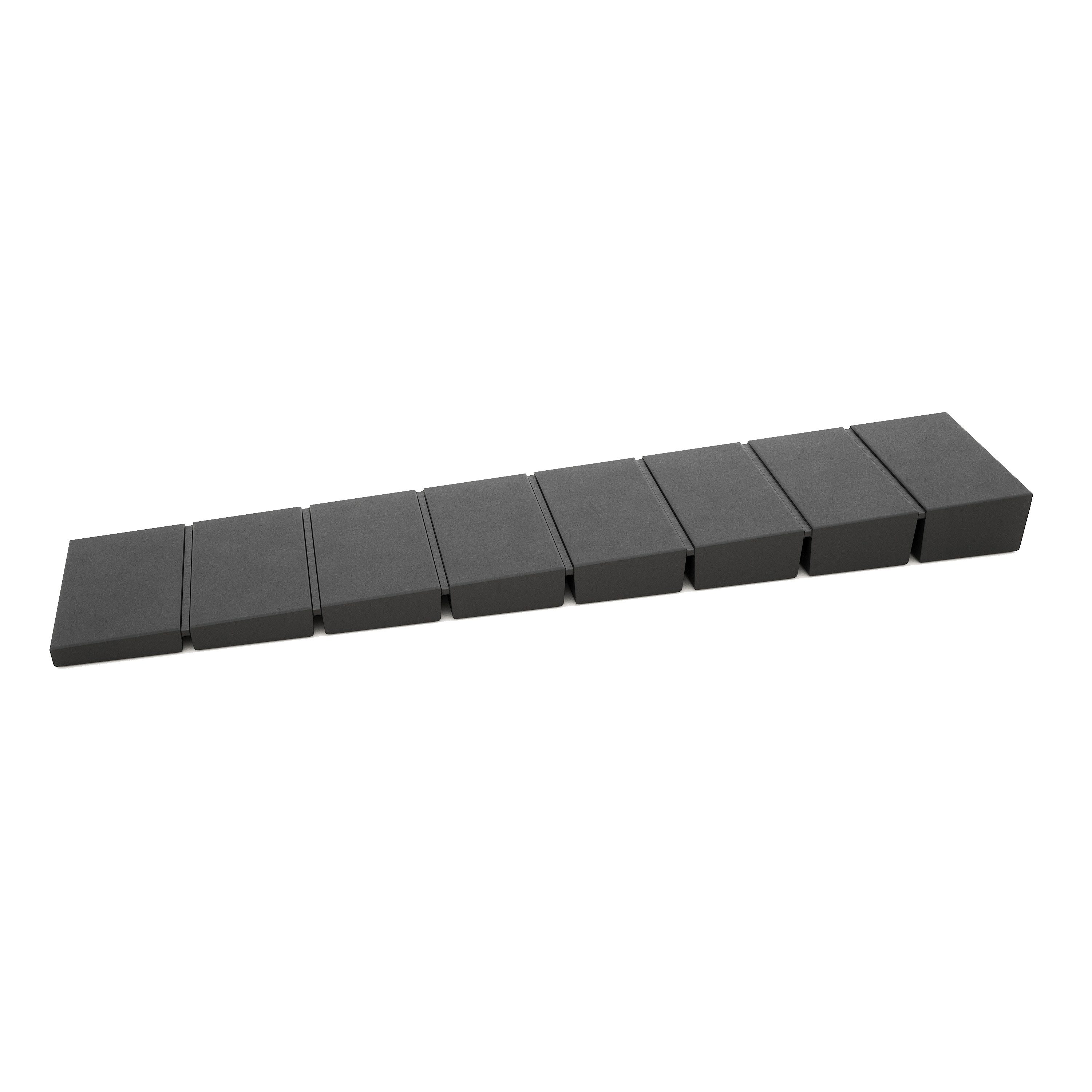 sossai® Montagekeil Unterlegkeil mit Soll-Bruchstelle in Schwarz, (10-St)