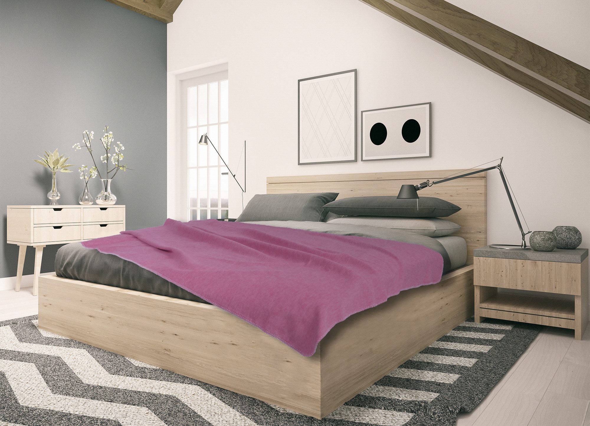 Wohndecke Kuscheldecke, kleine Sofadecke, sleepling, Ökotex günstig online kaufen