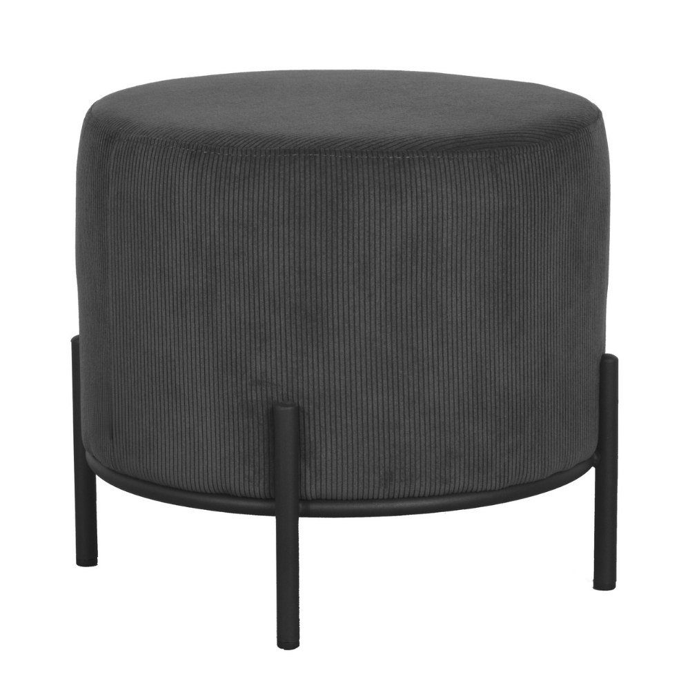 RINGO-Living Stuhl Hocker Healani 410x460mm, aus Möbel Anthrazit in Cord