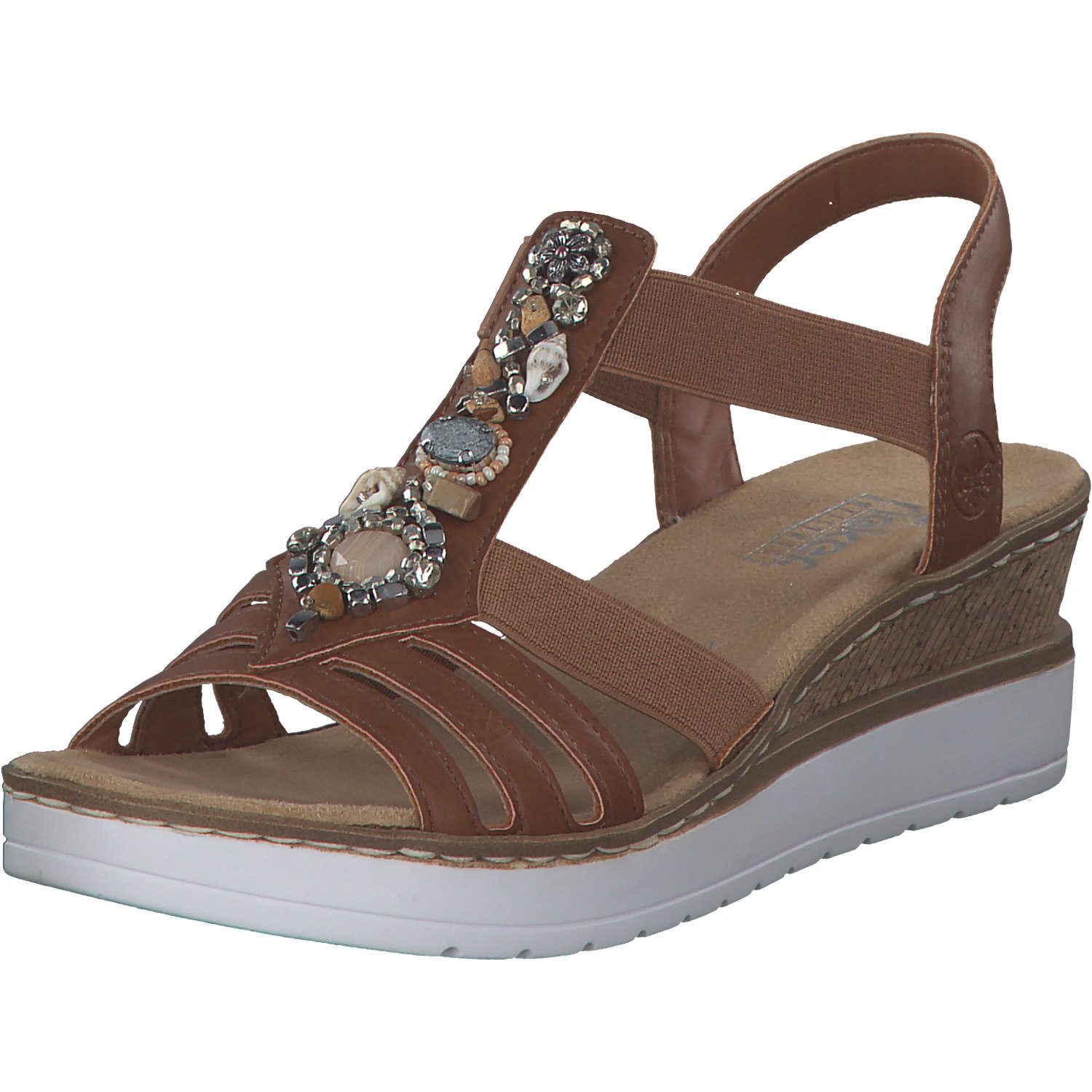 Rieker V3869 Plateausandaletten