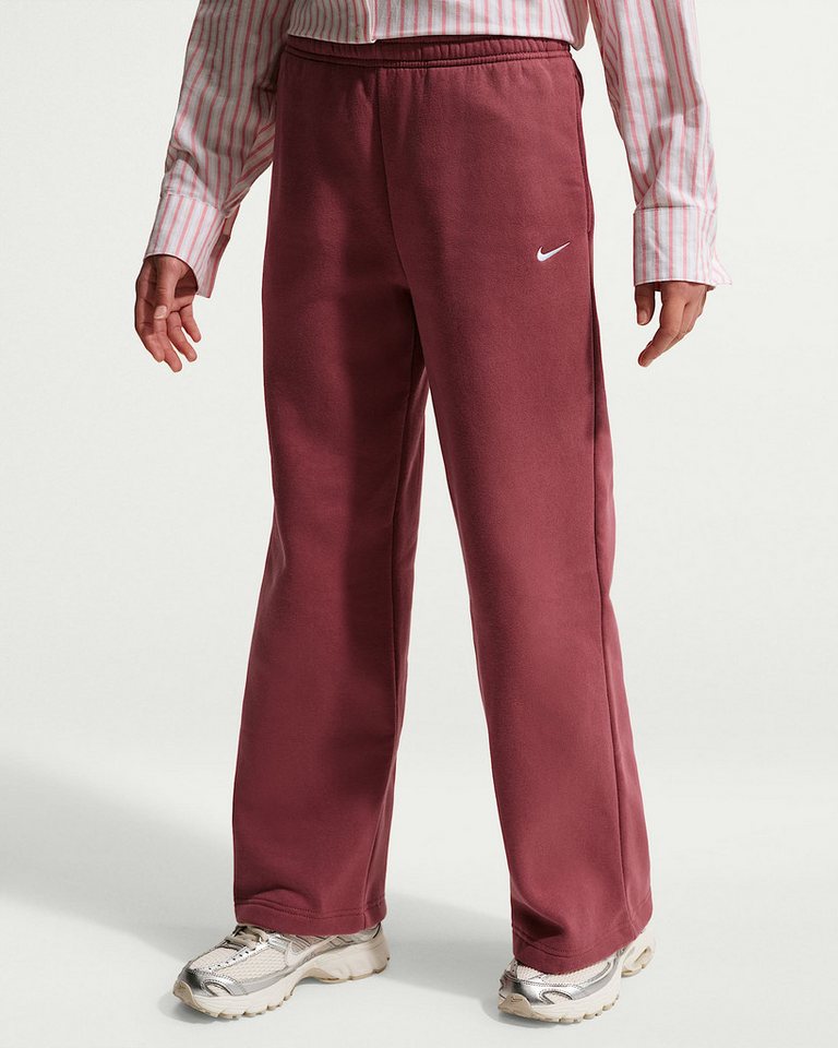 Nike Sportswear Jogginghose G NSW STUDIO FLC OH PANT für Kinder und Jugendliche, in Baggy-Form, aus weicher Sweatware