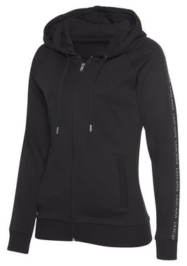 LASCANA ACTIVE Trainingsjacke mit Logo Tape an den Ärmeln