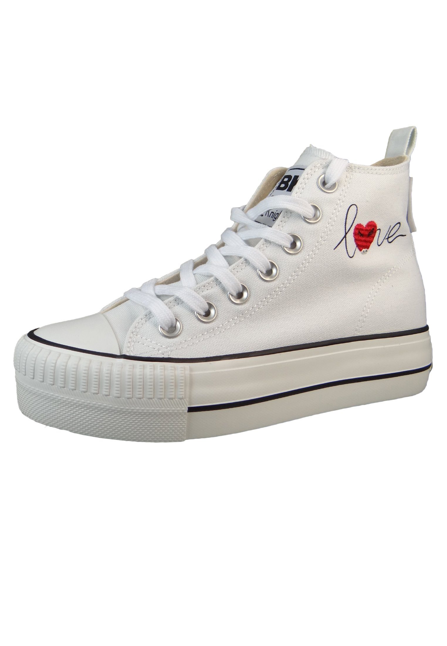 British Knights B51-3730 03 White Love Sneaker