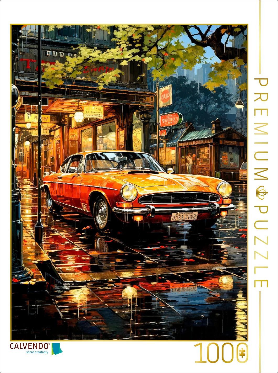 Puzzle CALVENDO Puzzle Oldtimer, 1000 Teile Lege-Größe 64x48cm Foto-Puzzle f