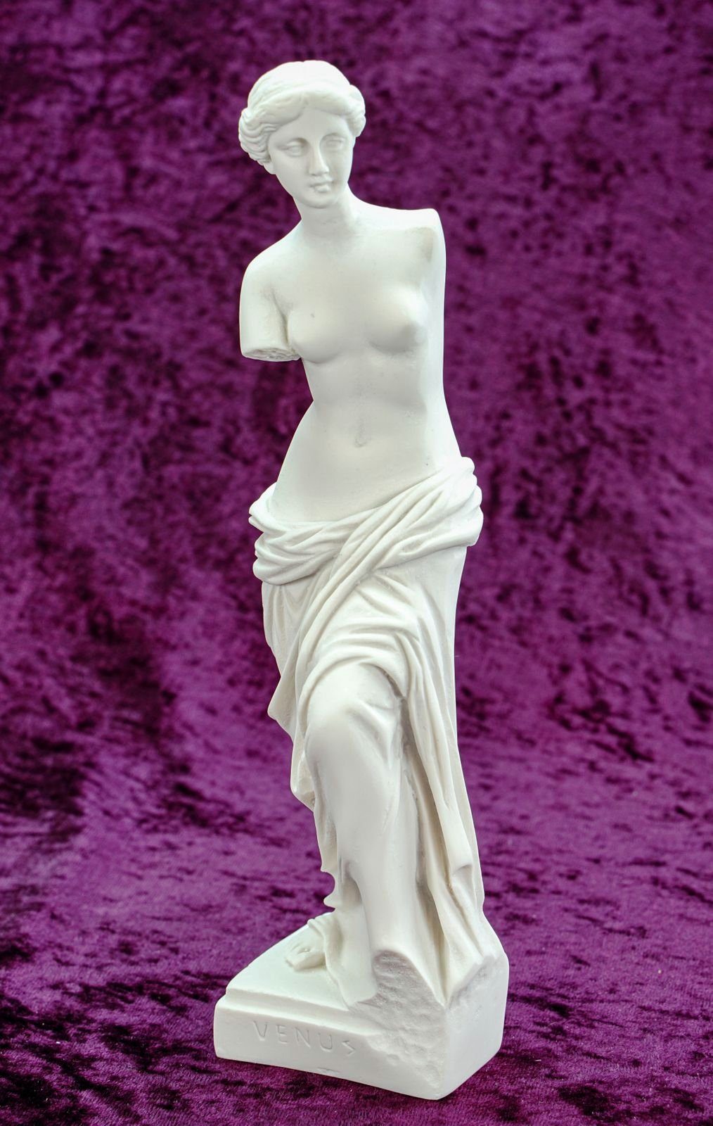 24 Figur cm Schatzkiste Skulptur Venus Alabaster Milo von Kremers Dekofigur