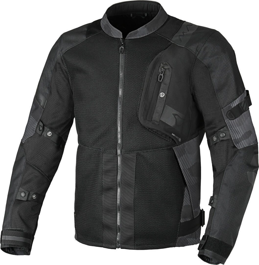 Macna Motorradjacke Raddic Camo Motorrad Textiljacke Wasserdicht protektoren