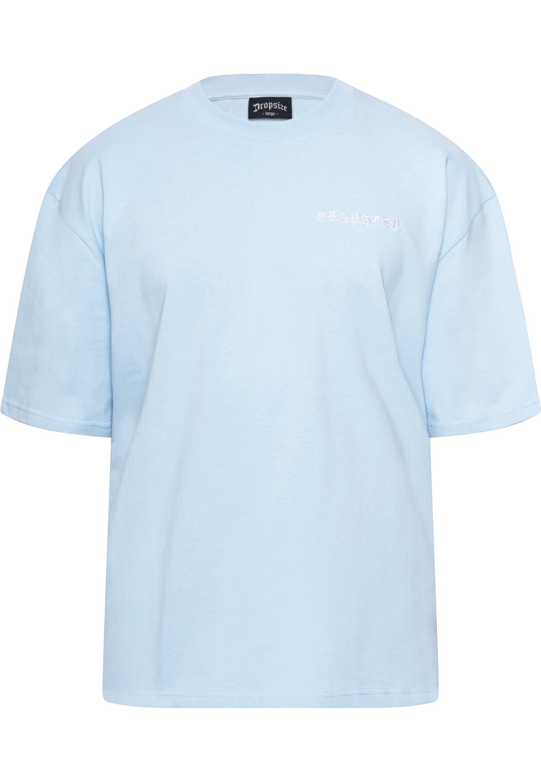 Dropsize T-Shirt Dropsize Herren Heavy Oversize Crime T-Shirt (1-tlg)