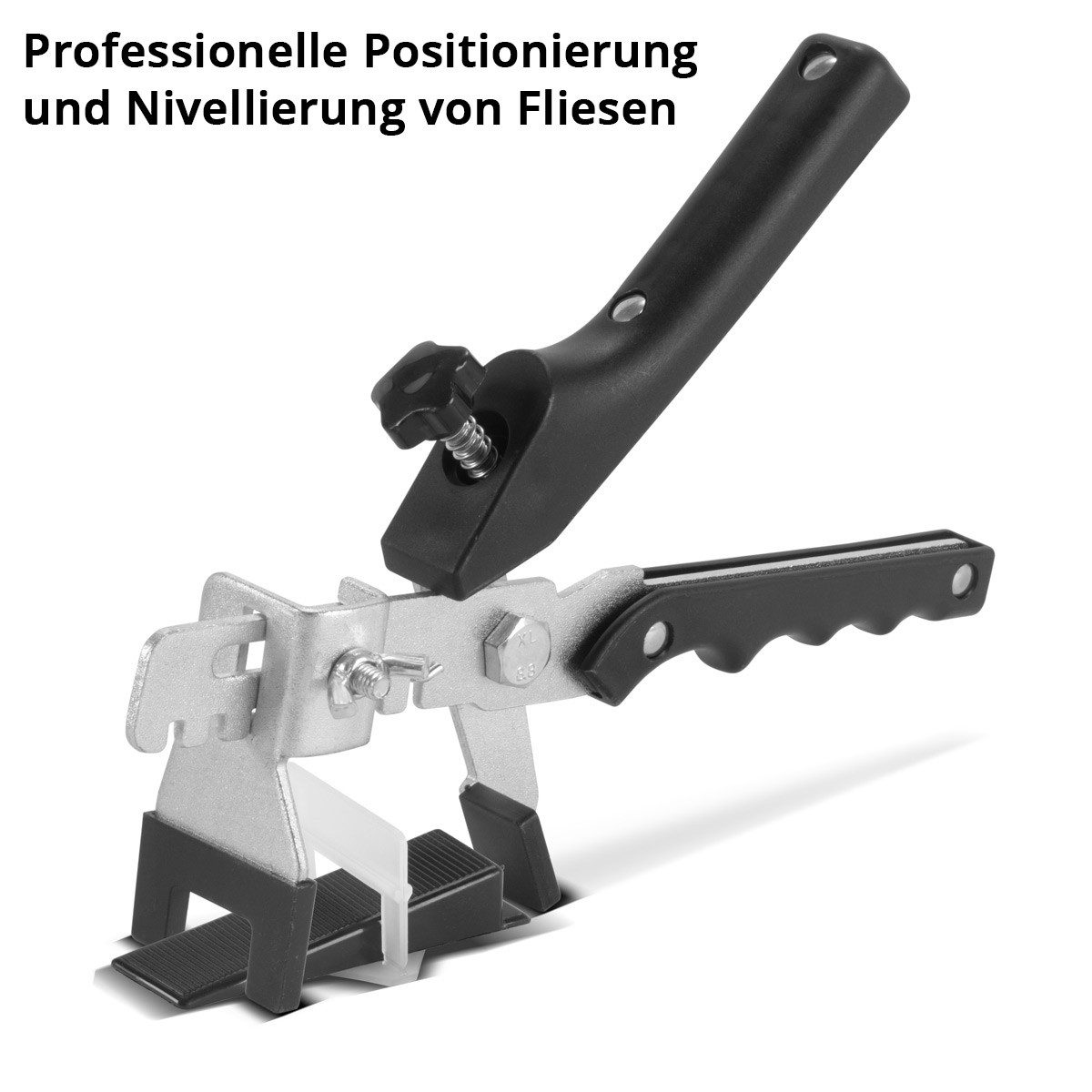 STAHLWERK manueller Fliesenschneider Fliesen-Nivellier-Set 200 Zuglaschen, günstig online kaufen