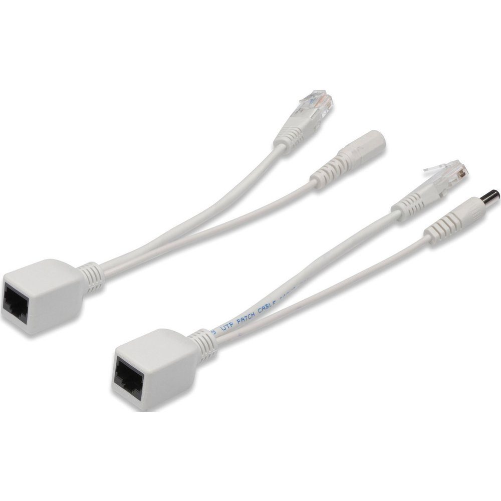 Digitus DN-95001 PoE Kabelset (Splitter + Injector) 10 / 100 MBit/s Pa Netzwerk-Switch