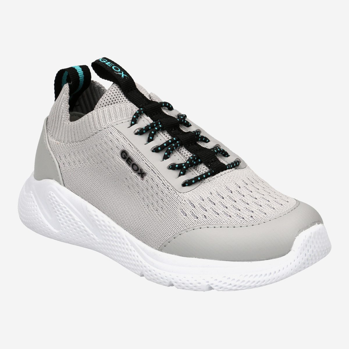 GEOX SPRINTYE, Sneaker in Grau für Kinder Sneaker