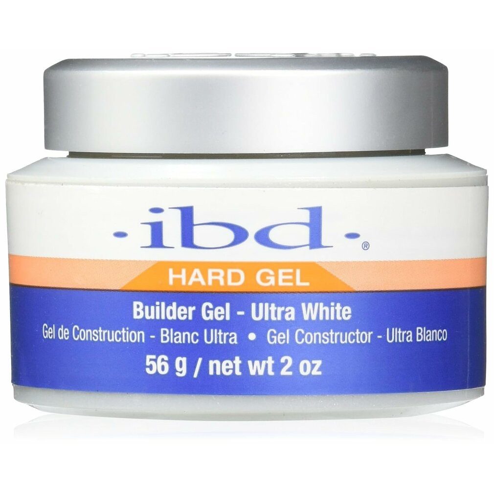 IBD Nageldesign Zubehör Hartgel UV-Aufbaugel Ultra White 56g