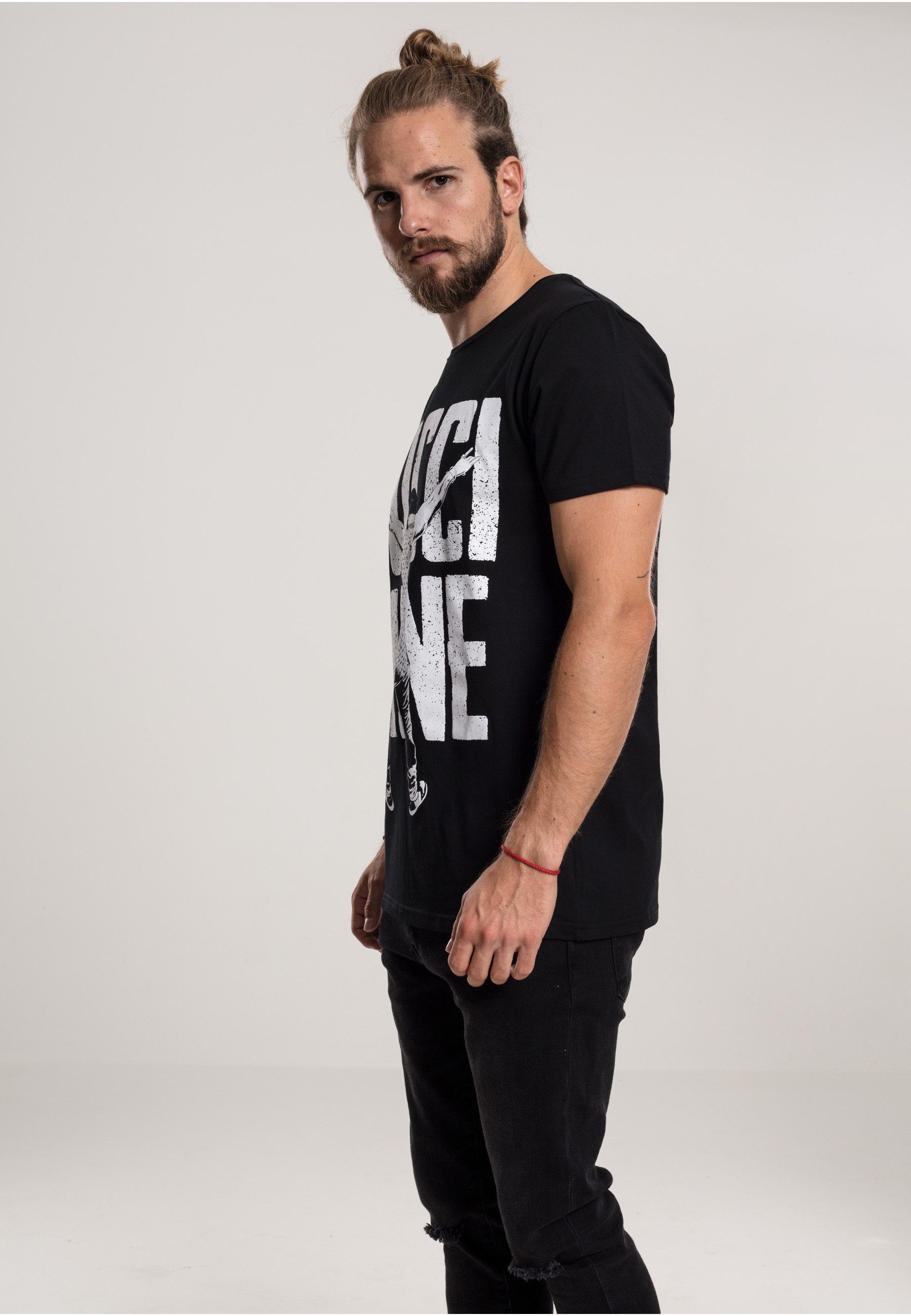 Merchcode Kurzarmshirt Merchcode Herren Gucci Mane Guwop Stance Tee (1-tlg)