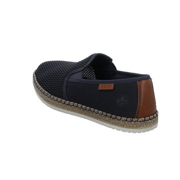 Rieker Slipper Slipper Freizeit Elegant Slip-Ons Espadrille Synthetikkombination