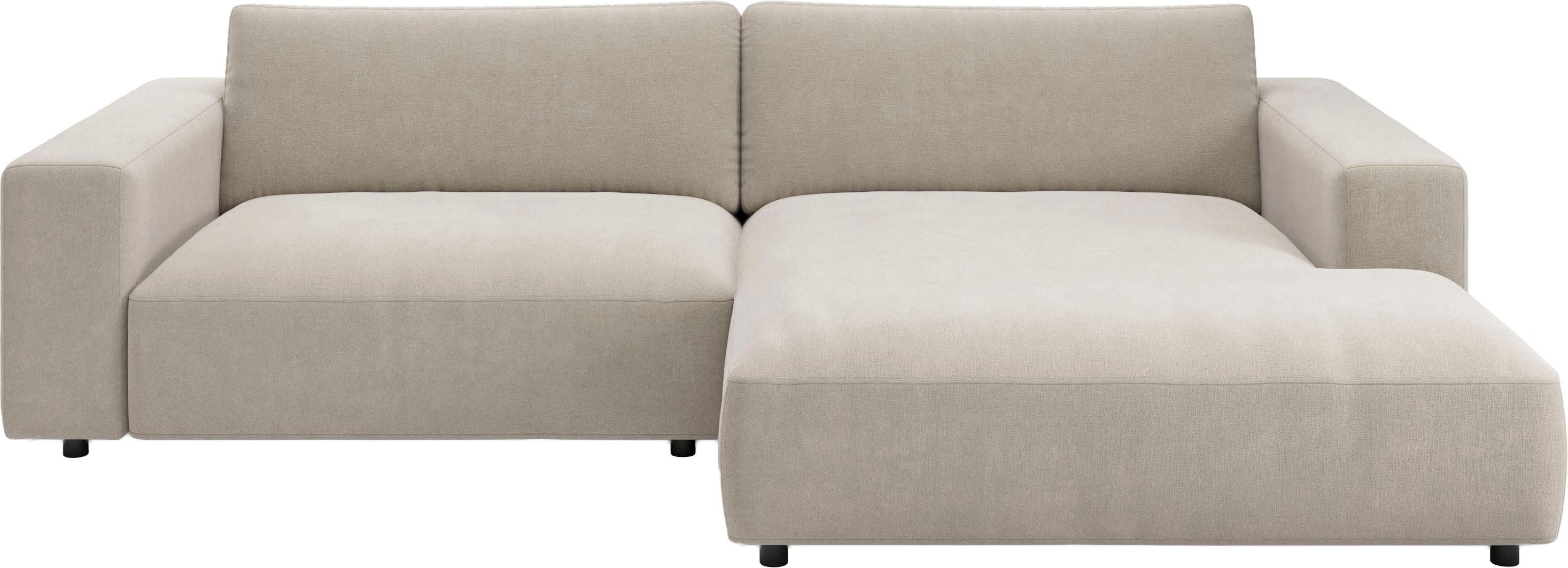 Musterring Ecksofa MR LUCIA, Charakterstarker Lounge-Komfort von Musterring, XXL-Longchair, erstklassige Kammerkissen & zeitloser Look