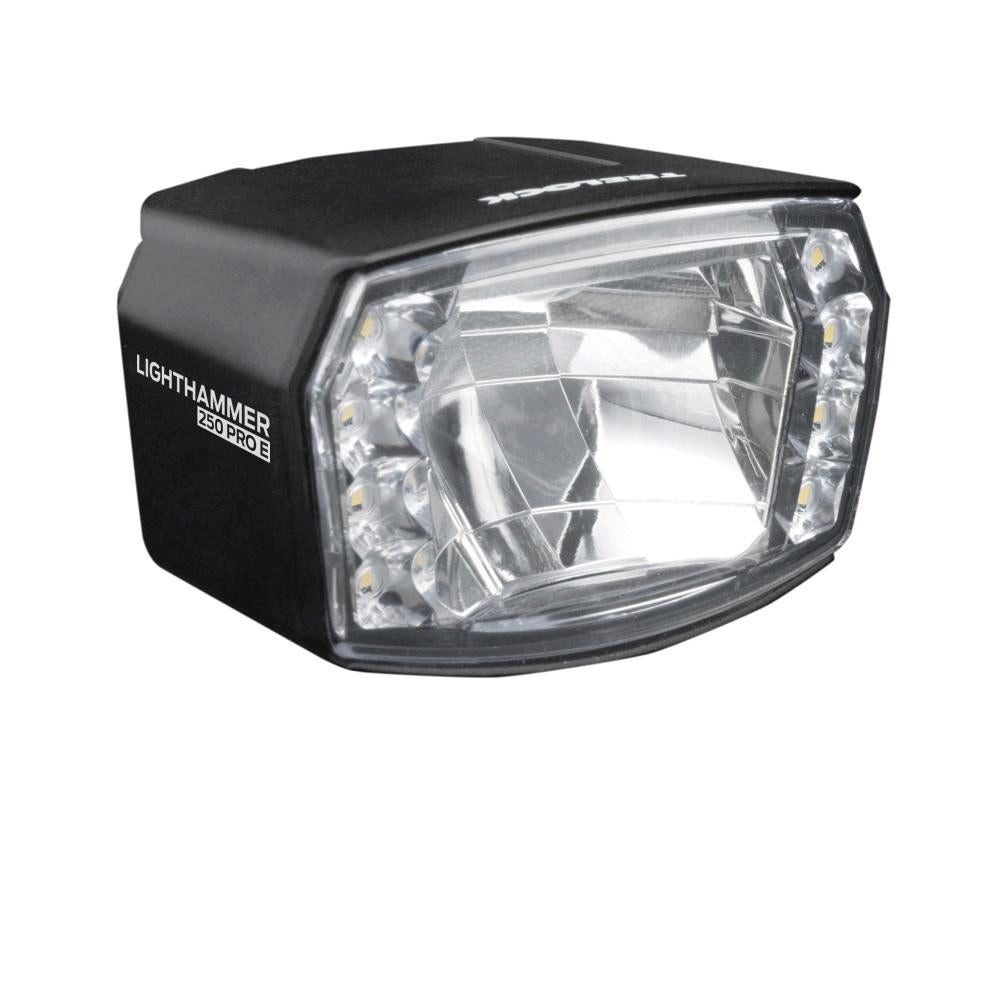 Trelock Fahrradbeleuchtung E-Bike-Scheinwerfer LS 990 LIGHTHAMMER PRO 250 High Beam, 200/250 Lux