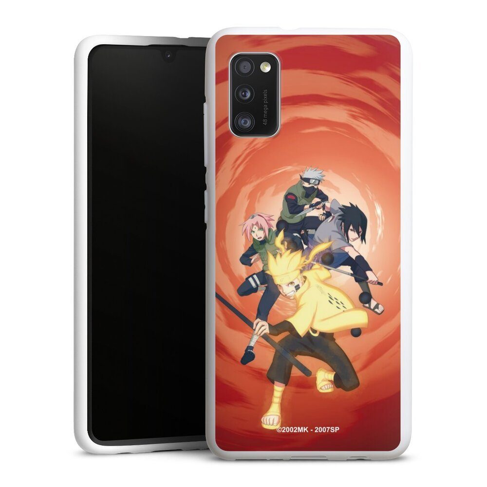 DeinDesign Handyhülle Naruto Shippuden Sasuke Sakura Team 7, Samsung Galaxy  A41 Silikon Hülle Bumper Case Handy Schutzhülle