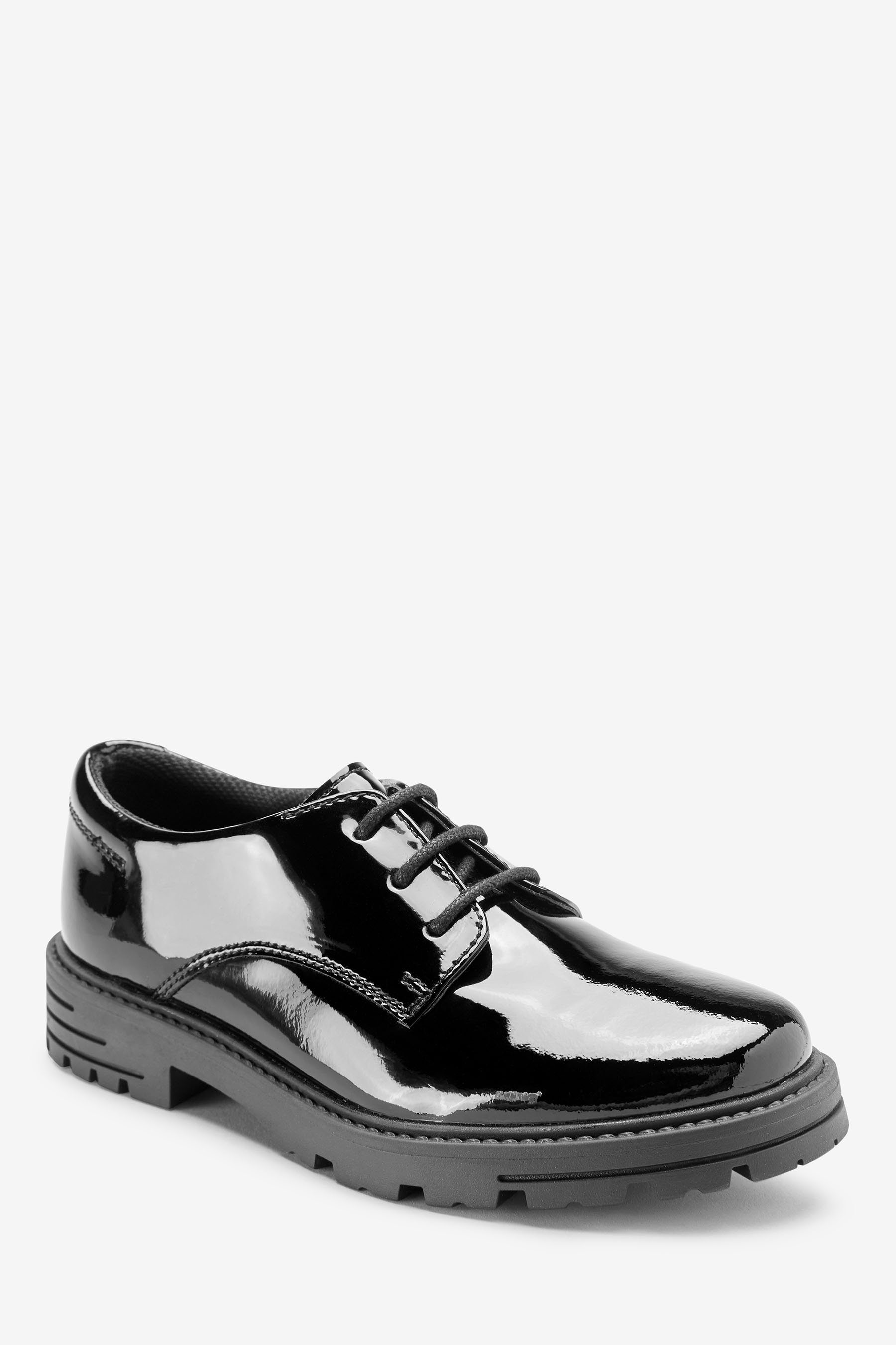 die Derby-Schuhe Next (1-tlg) Schnüren Loafer Schule für zum