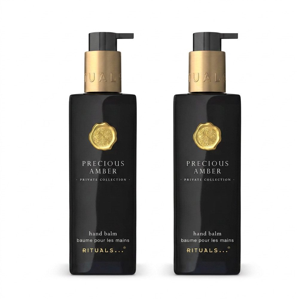 Rituals Handbalsam Rituals Precious Amber Hand Balm 2er Set, 1-tlg., Praktisches Vorteilspack mit pflegendem Handbalsam