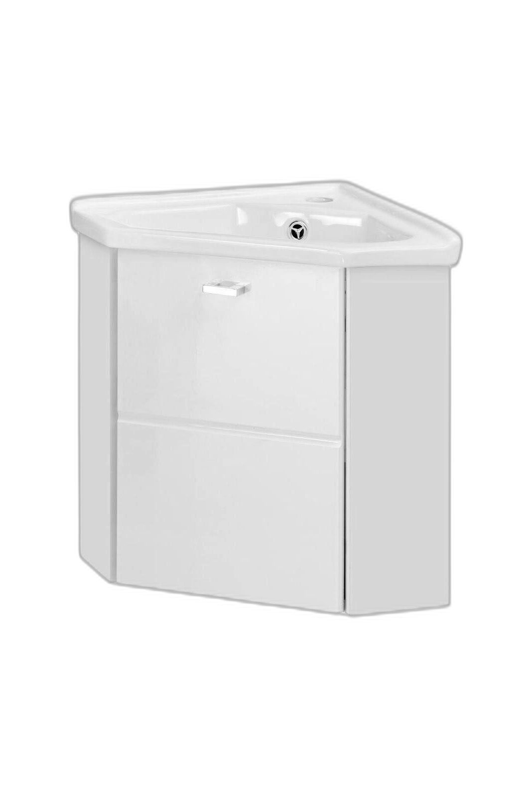 Xlmoebel Waschtisch Eckwaschbecken aus italienischem Holz mit eleganter Oberfläche (1-St., Waschtisch), Hergestellt in Europa