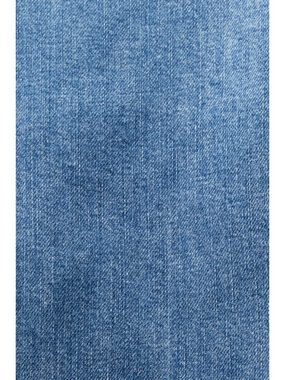 Esprit Regular-fit-Jeans Schmal geschnittene Jeans mit hohem Bund