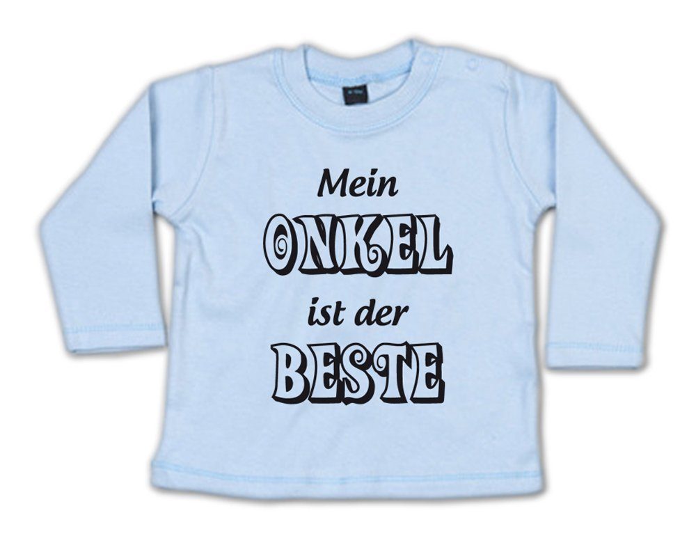 Ggraphics Longsleeve Mein Onkel ist der Beste Baby Sweater, Baby