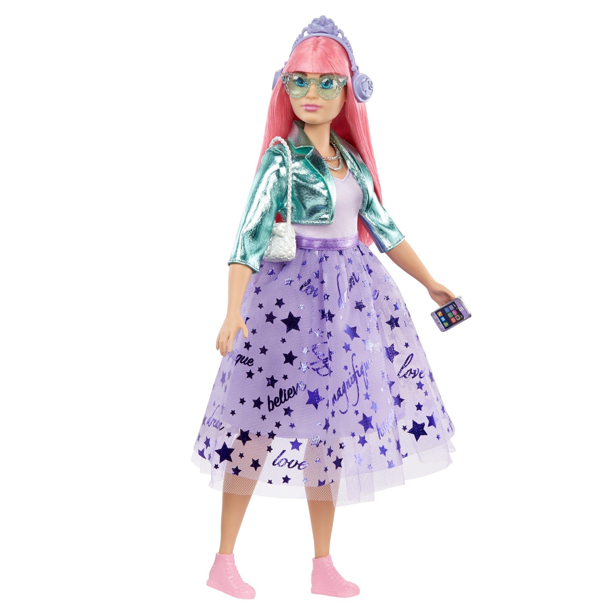 GML77 Anziehpuppe Prinzessinnen Abenteuer - Hündchen Puppe mit Barbie Daisy