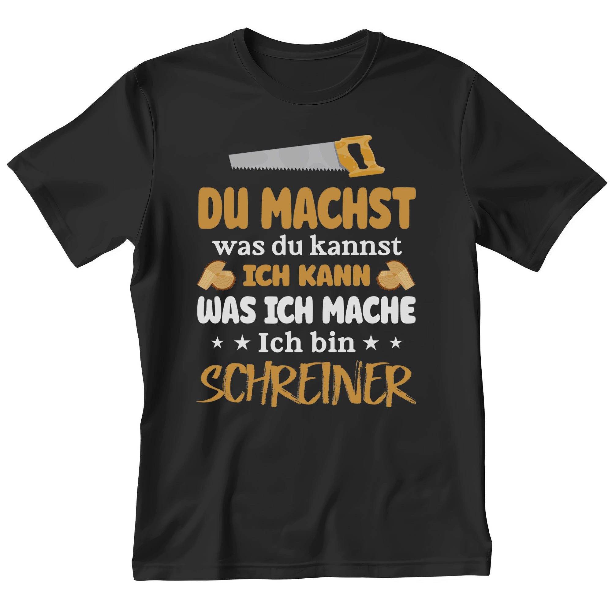 T-Shirt Schreiner Geschenk Männer Spruch Beruf Abschluss