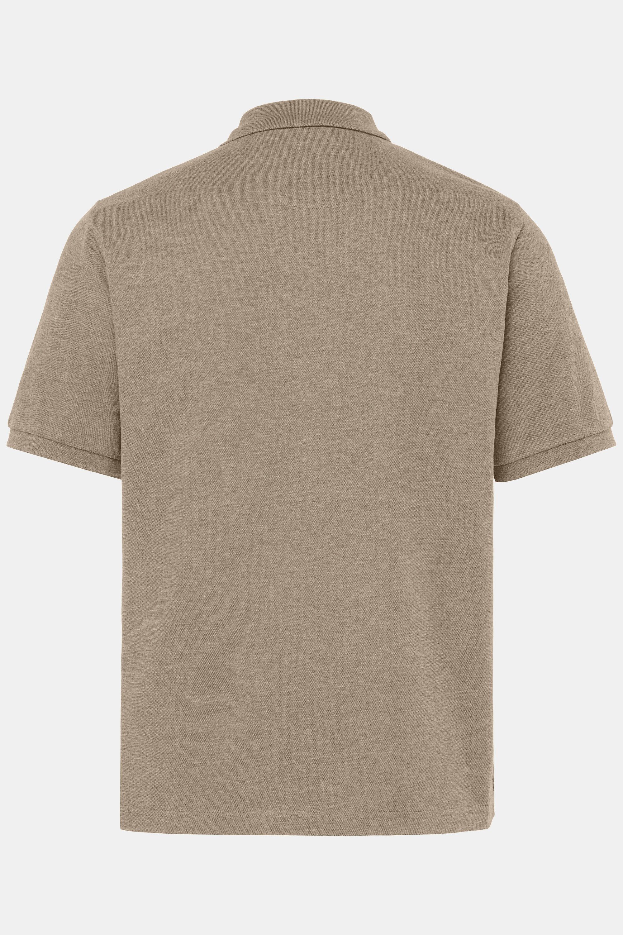 Men Plus Poloshirt Poloshirt Basic Piqué Halbarm