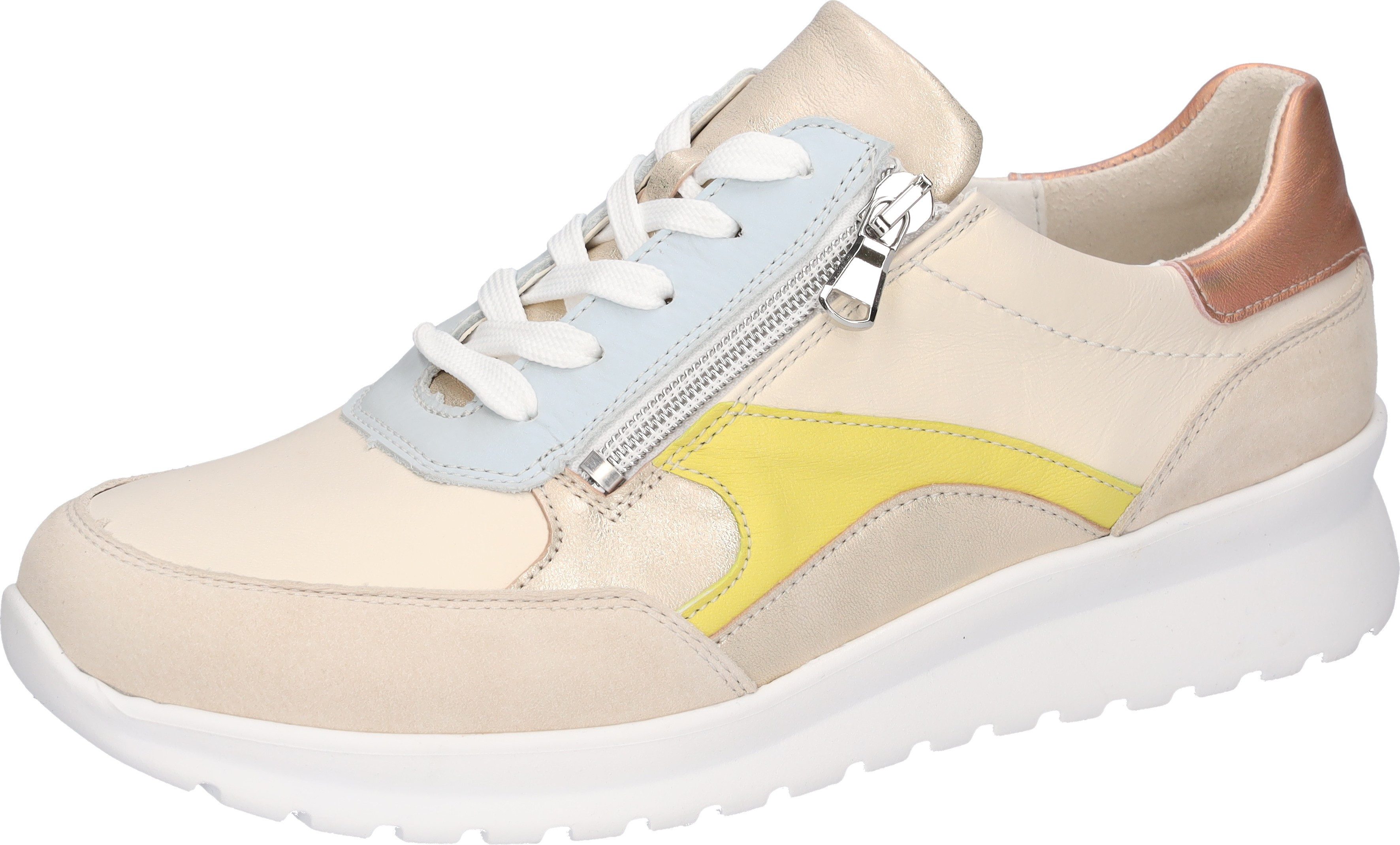 Waldläufer K-SUNNY Sneaker Bequemschuh, Halbschuh mit seitlichem Reißversch günstig online kaufen